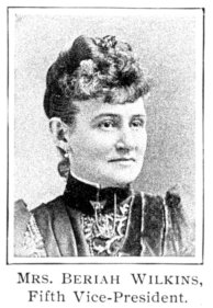 Mrs. Beriah Wilkins, Fifth Vice-President