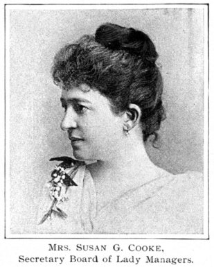 Mrs. Susan G. Cooke, Secretery Board of Lady Managers