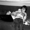 Ian on the couch with Mom and Brother, April 1965