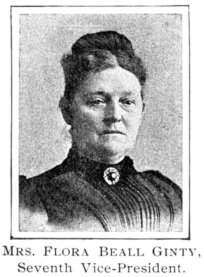 Mrs. Flora Beall Ginty, Seventh Vice-President