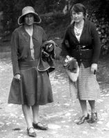 Marjorie Macky (left)