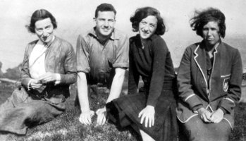 Marjorie Macky (right)