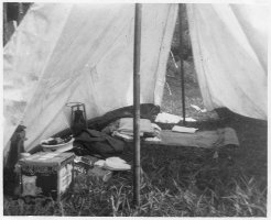 Sea Scout Camp Tent, Summer 1949