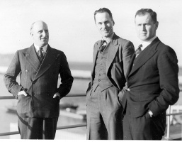Wallace Armstrong Macky with friends in Auckland, NZ