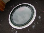 Round window installed