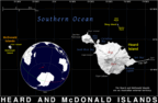 Heard and McDonald Islands Map