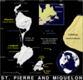 Saint Pierre<br>and Miquelon Map