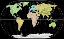 Winkel II world map