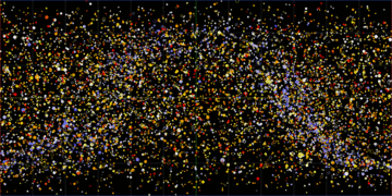 Yale Bright Star Catalog example map 1
