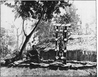 A Ju-Ju in its Sanctuary Protects an Abbam Chief