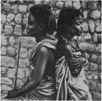 Child Shepherdesses of the Bisharin Tribe