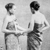 Simple Grace of Sarong Clad Malay Girls