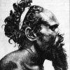 Warramunga Man's Proud Disfigurement
