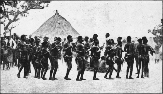 French Equatorial Africa: Singing Death-Dance of the Cannibal Zandé Tribeswomen